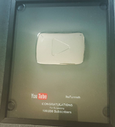 ItsFunneh Silver Play Button