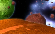Space background from the music video, also used in Gummifier.