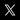 Twitter X icon