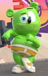 Gummibär as he appears in "Funny DJ (RƎMIX)"