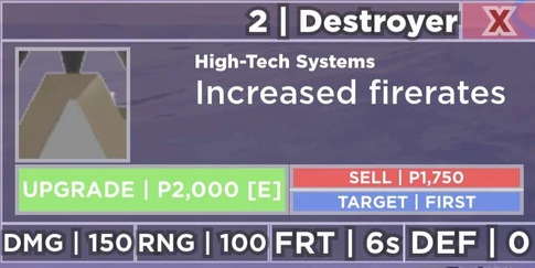 Destroyer | Furry Tower Defense Wiki | Fandom