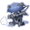 7806-magic-rainy-day-rabbit-sticker