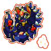 Magic Jeweled Leodon Sticker