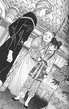 Tasuki, Kieron, and Reirei in Genrou Den