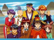 Fushigi yugi suzaku group.jpg