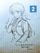 Yuu Watase's Modern Yui Drawing