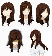 Yuki s headshot sheet haikyuu oc by black moon raven-d9hbpfr