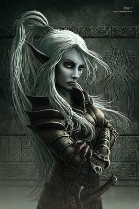 Portrait of elf by k0dy