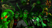The Fusion and Fusion Monster portion of the Academy intro cutscene