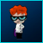 The Dexter Nano icon, from Cartoon Network Universe: FusionFall.