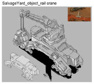 SalvageYard object rail crane