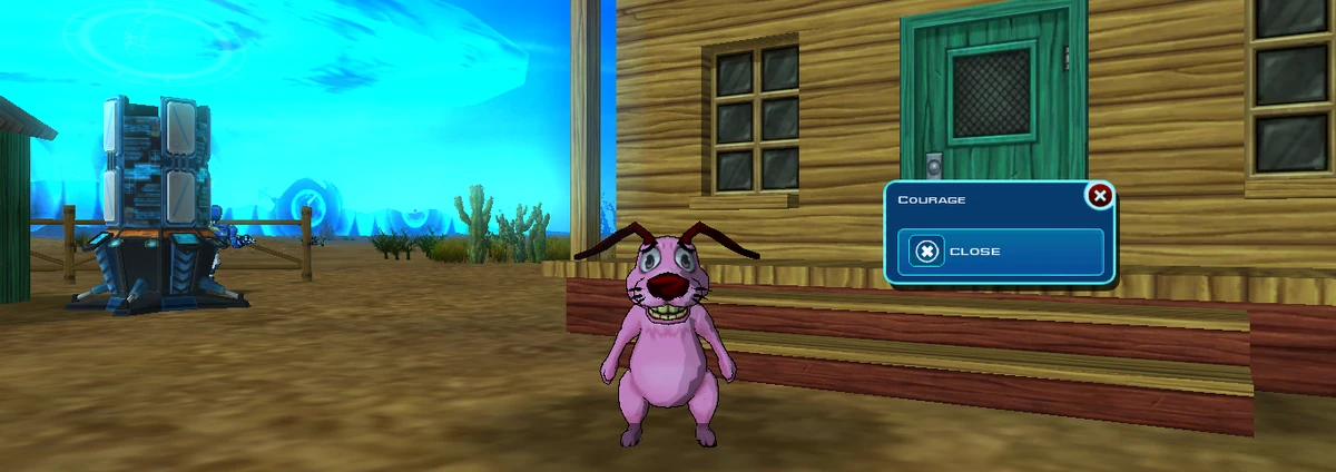 Portal:Retro/Courage | FusionFall Wiki | Fandom