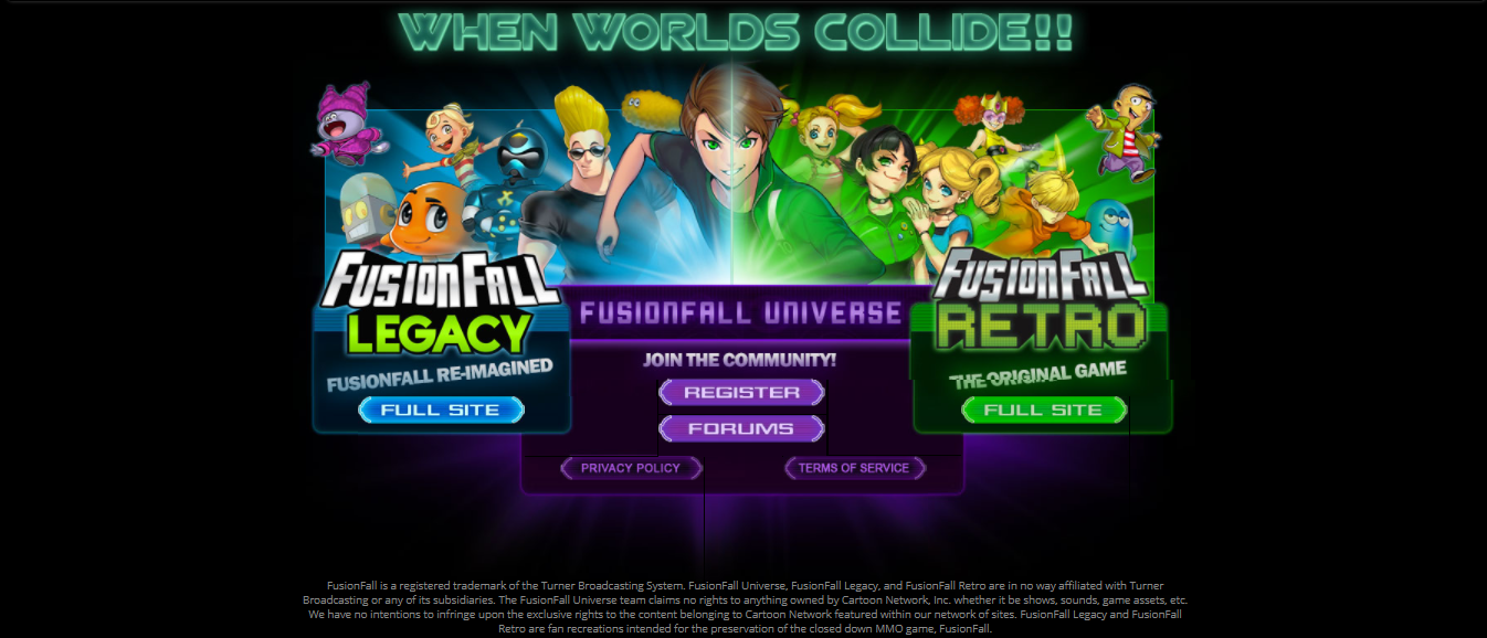 fusionfall universe twitter