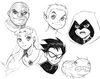 Teen Titans Concept Art