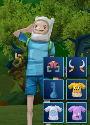 fusionfall finn fusionfall finn
