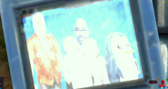 Hidden picture shown on the junk yard's gate screens showing Chris Walrdon and other characters as hints for future events in FusionFall Retro