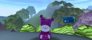 Chowder at the Birthday Bash in Pokey Oaks South in the Past, from Cartoon Network Universe: FusionFall.