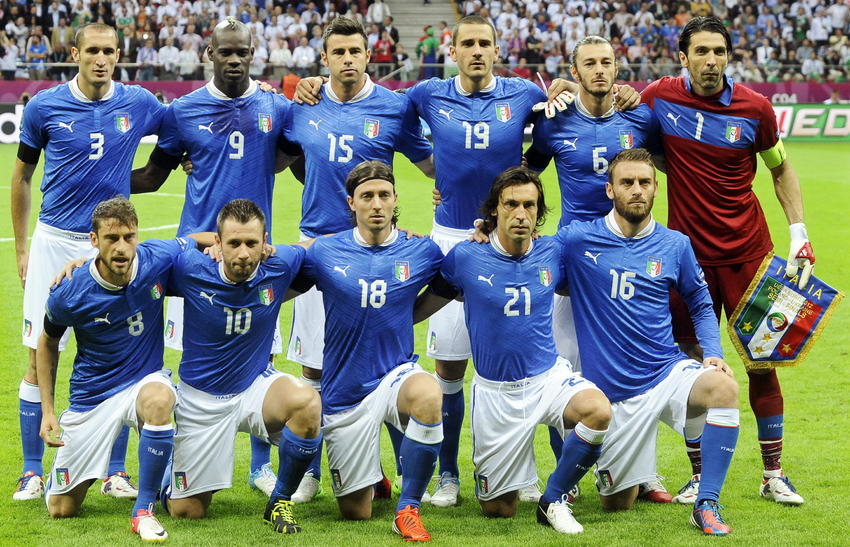 Selección de fútbol de italia