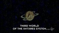 Third World of the Antares System