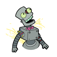 Futurama exploding robot cheap