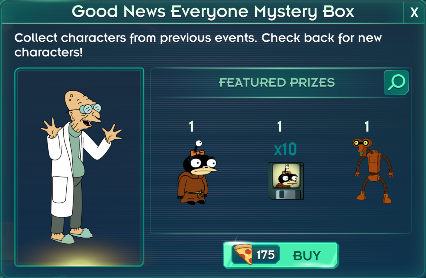 good news everyone futurama