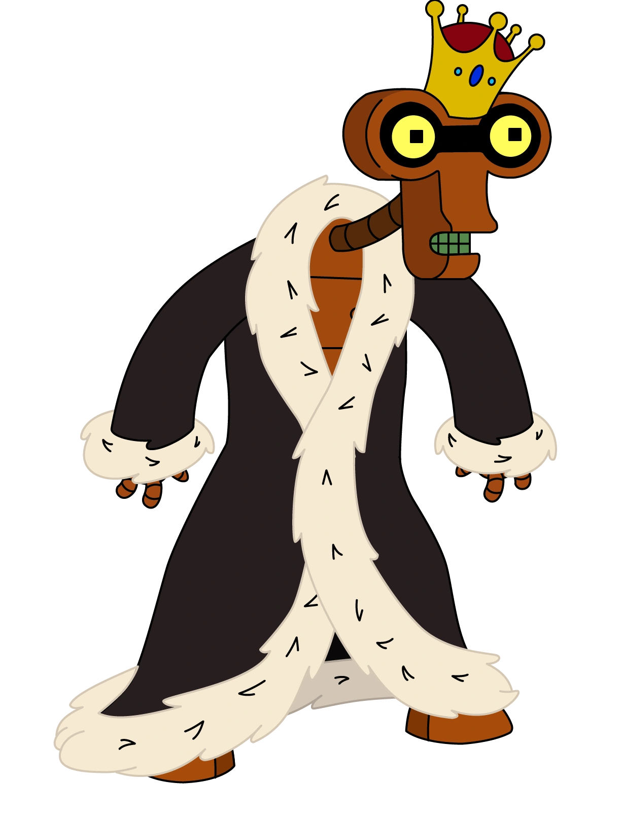 King Roberto - Futurama: Worlds of Tomorrow Wiki, image size:1226x1604