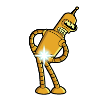 Gold outlet bender futurama