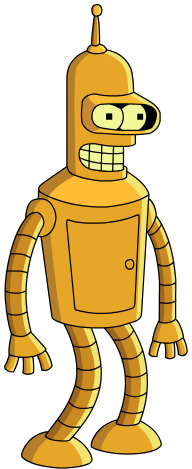 Gold clearance bender futurama