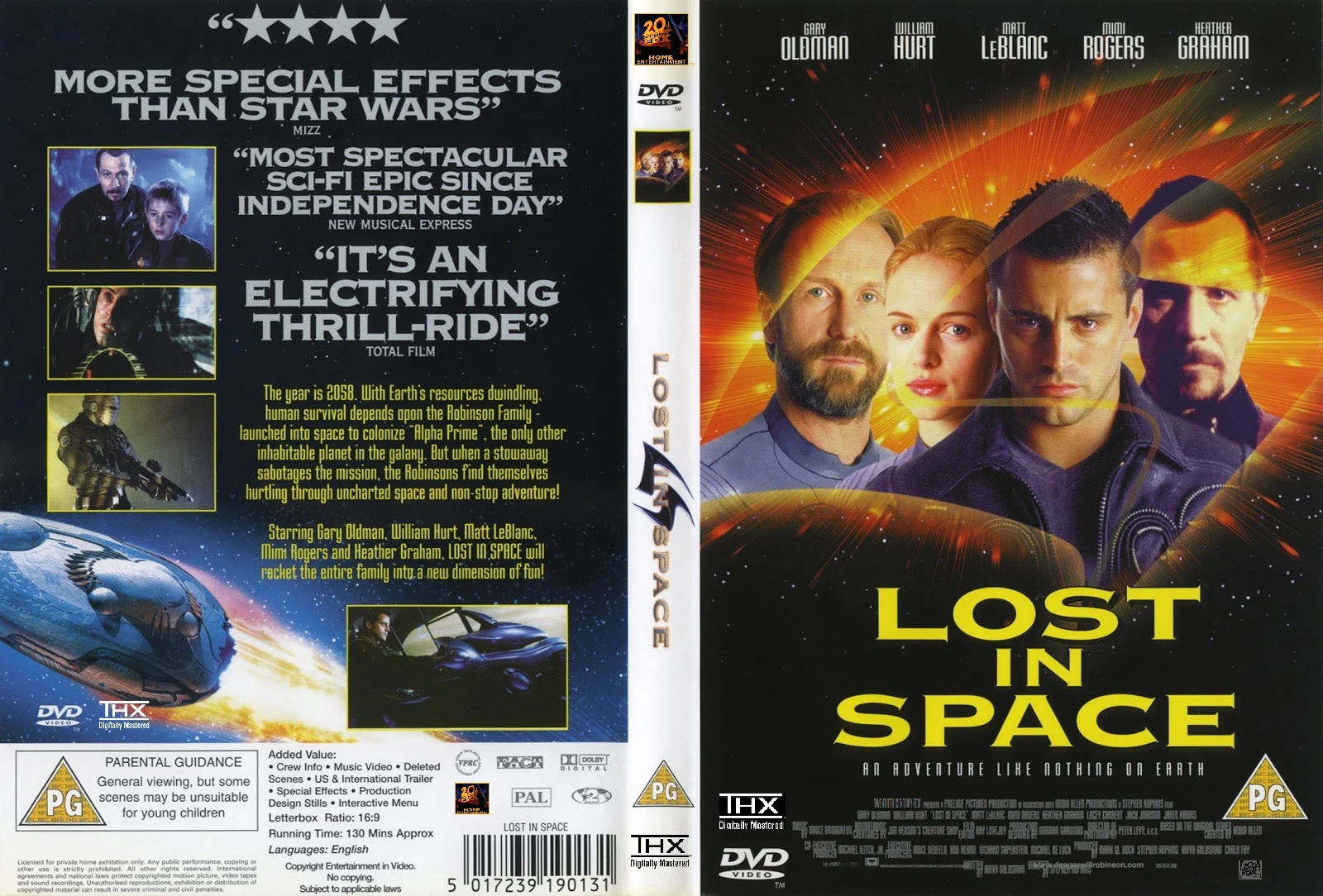 Lost in Space (film)/Home Media | Future Ideas Wiki | Fandom