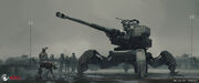 WW4 artillery