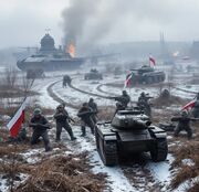 Polish troops WW4
