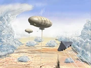 Helium collecting facilities in Saturn