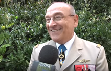 General Marais being caught on the streets of Marseilles by a local news station and gives an interview for them.