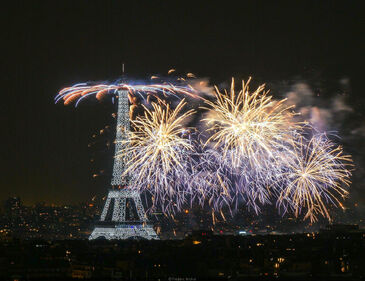 Paris Fireworks