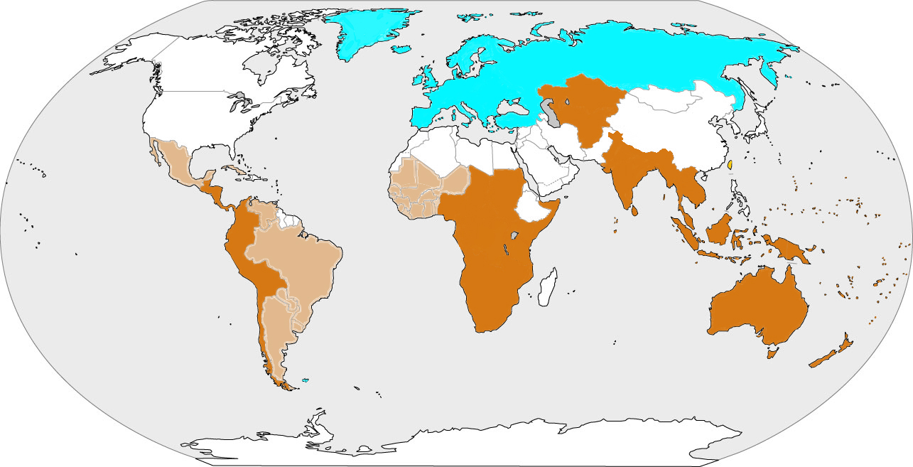 future world 2050 map