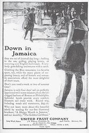 Jamaica tourism flyer