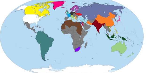 Chart Your Travels with Lego's New, Nearly 12,000-Piece World Map