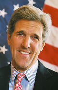 Secretary of State John Kerry of Massachusetts