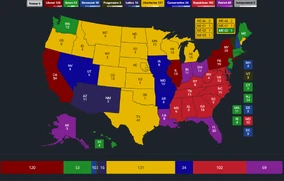 Future presidents of the United States (Cypherline's Timeline