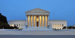 1280px-Panorama of United States Supreme Court Building at Dusk