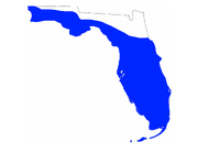 Florida Underwater Map