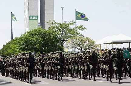 The Brazilian Armed Forces (Forças Armadas Brasileiras)boasts the strongest army in South America, ranked 12 in the world.