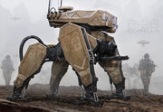 WW4 Gorilla battle robot