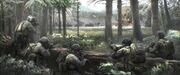 WW4 border forest battle