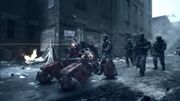Russian troops with robots