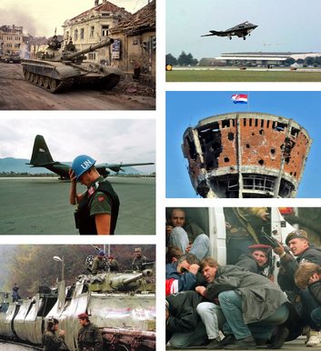 Yugoslav War Collage