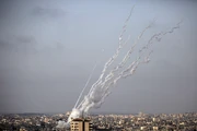 Hamas firing rocket salvos against Israel