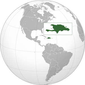 La Española (orthographic projection)