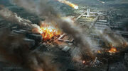 WW4 severe bombings