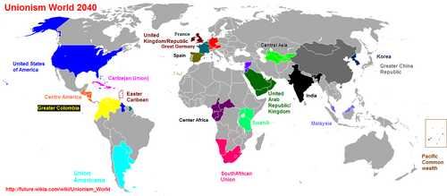 Unionism World Map